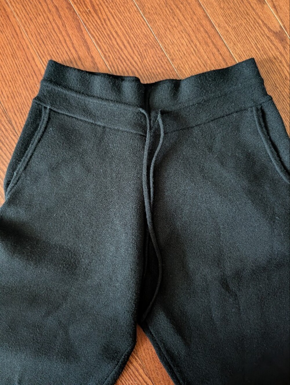 Zara Black Drawstring Sweatpants